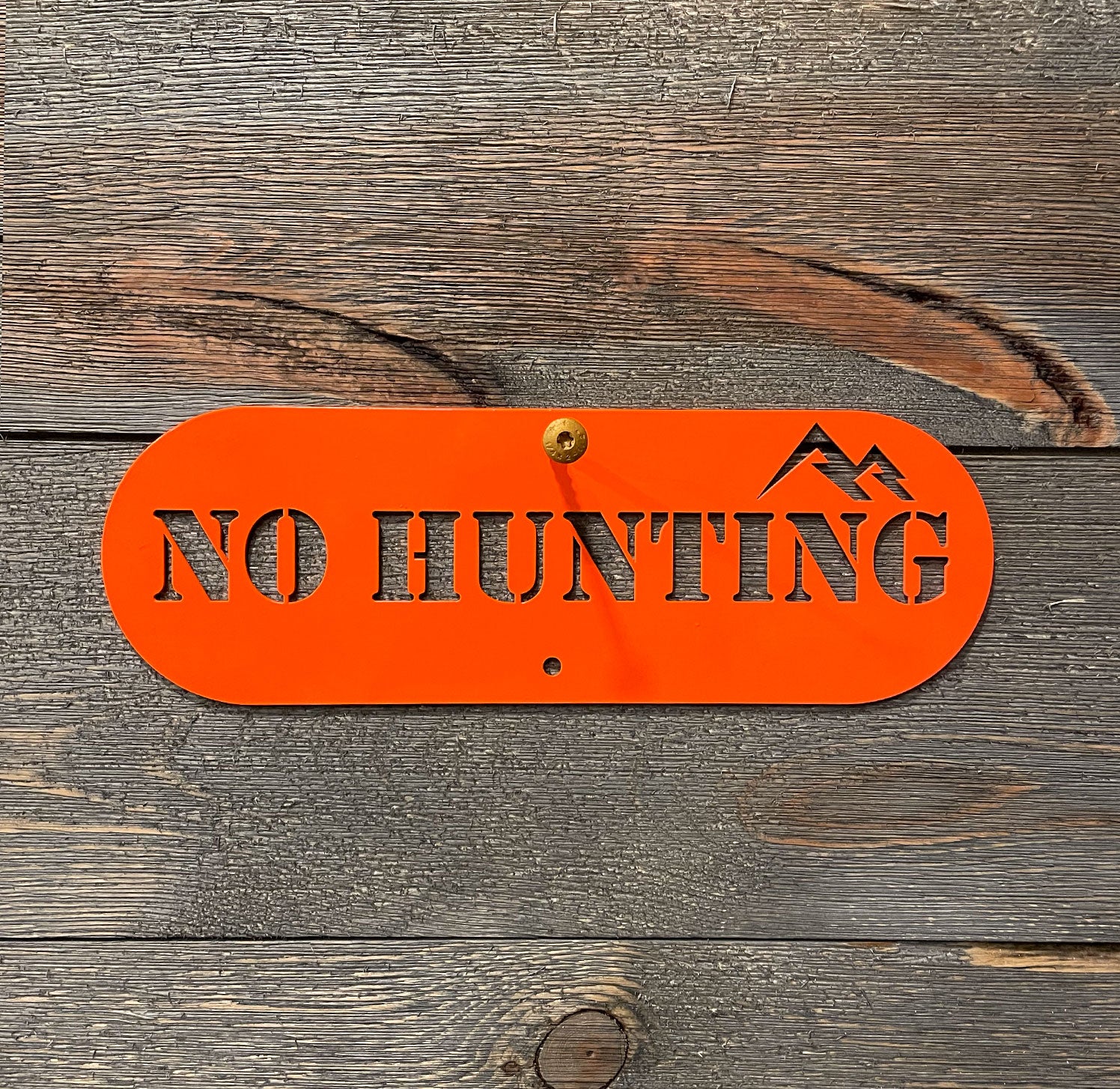 Buy a "No Hunting" sign from Rock River Outdoors